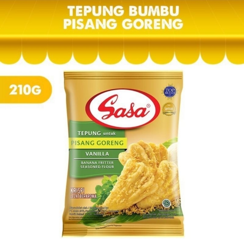 

Sasa Tepung Bumbu Pisang Goreng Vanilla