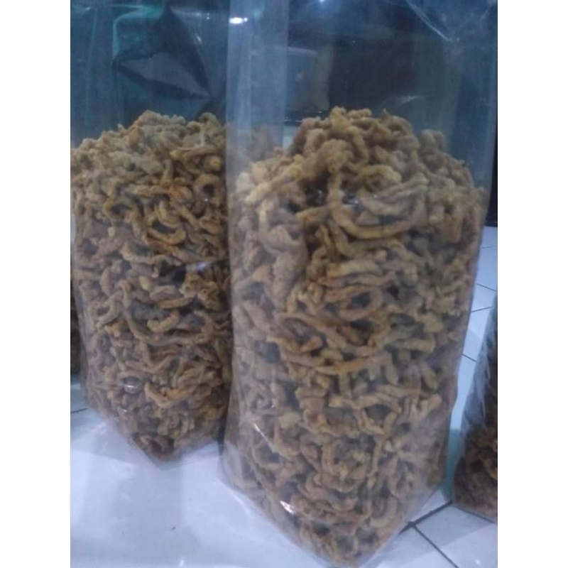 

cemilan keripik usus