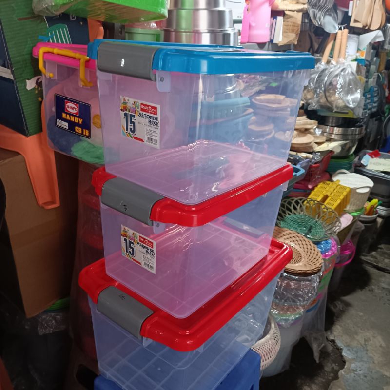 container box basic home cb 15 kotak penyimpanan box cb 15