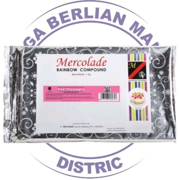 

COKLAT MERCOLADE PINK STROB 1KG