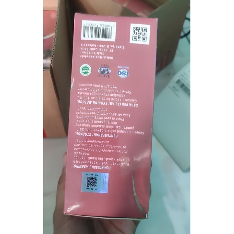 

SLB Original Isi 10 Sachet Ber Hologram Barcode
