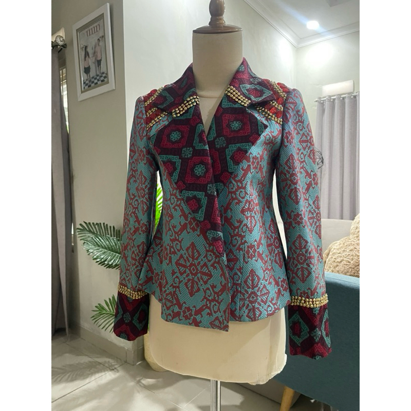 blazer dian pelangi preloved