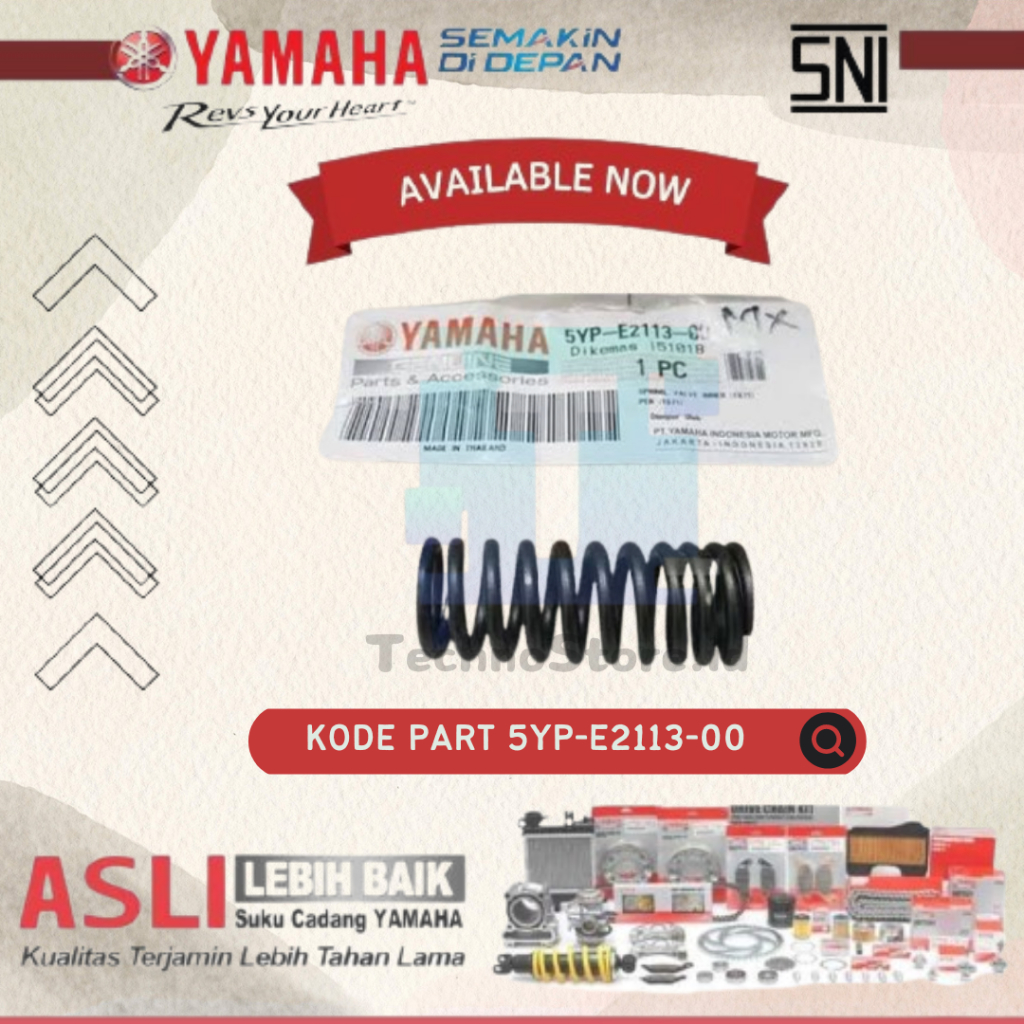 Per Klep Jupiter MX ORIGINAL YAMAHA 5YP-E2113-00