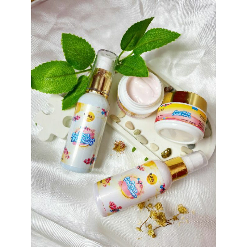 PAKET SKINCARE ITANA _ PAKET GLOWING WHITENING ITANA