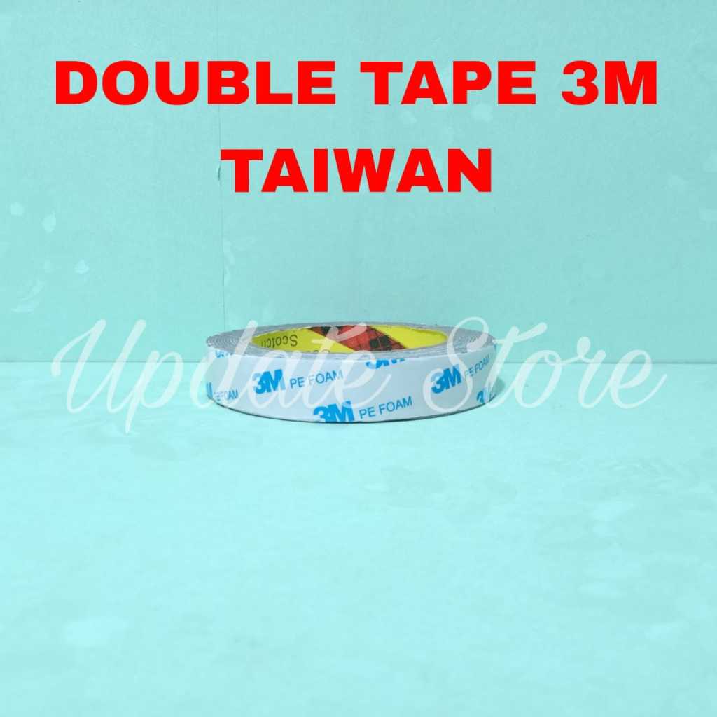 

Double Tape Taiwan 3M - Perekat Dua Sisi