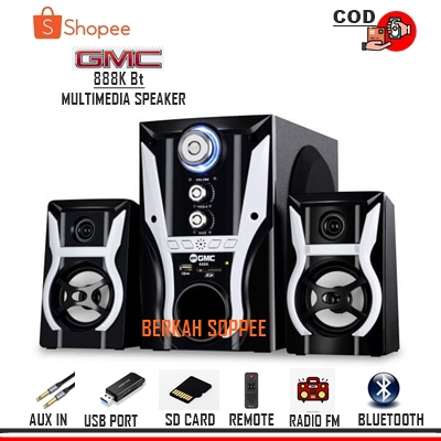 SPEAKER AKTIF GMC BLUETOOTH SPEAKER 888K PROMO HARGA TERMURAH