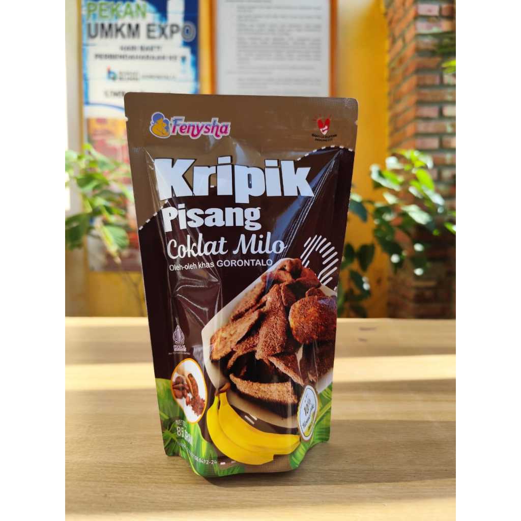 

Keripik Pisang Coklat Milo