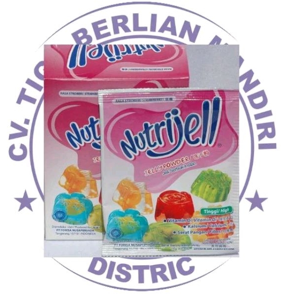 

NUTRIJEL JELLY , JELLY BUBUK , STROBERI 1PACK / 1KOTAK