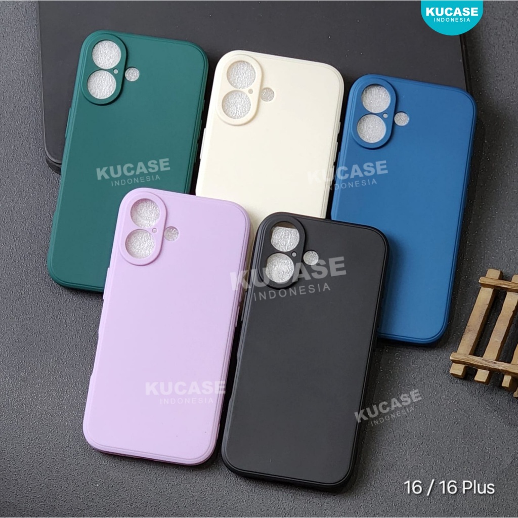 Iphone 16 Iphone 16 Plus Iphone 16 Pro Iphone 16 Pro Max Softcase Macaron Square Polos Case Iphone 1