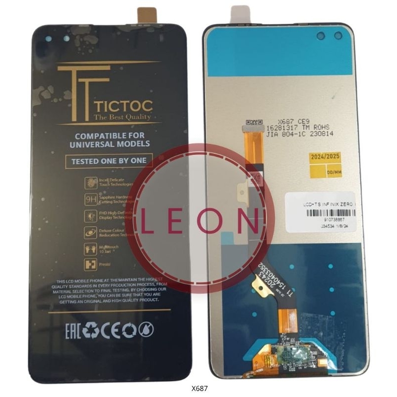 LCD TOUCHSCREEN INFINIX ZERO 8 ZERO 8I X687 X687B ORIGINAL