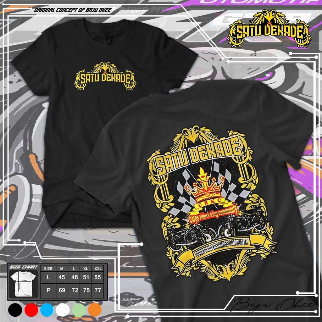 KAOS SATU DEKADE CRKCKAOS RX KING ORIGINAL 2023