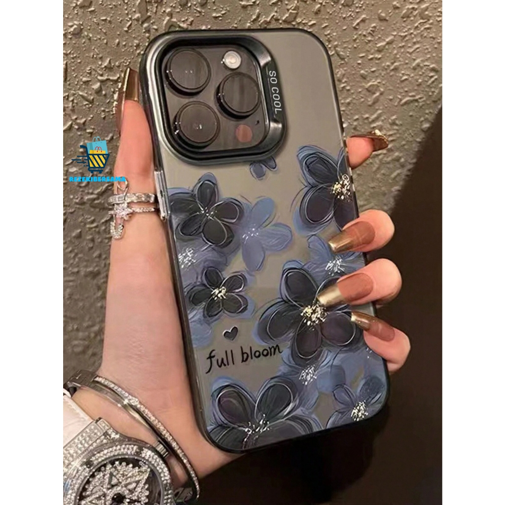 RB11651 SOFTCASE SILIKON IMD MACARON CUSTOM BLOSSOMS UNTUK OPPO A1K A3S A3PRO A3X A5S A5 A7 A8 A9 A1