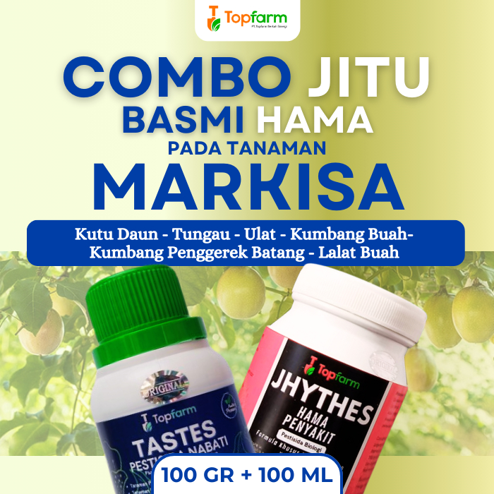 Insektisida Topfarm / Obat Hama Daun Markisa / Obat Semprot Hama Daun Markisa / Obat Hama Untuk Poho