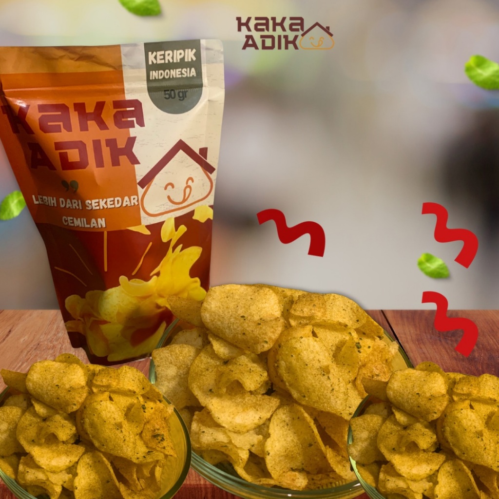 

Keripik Kentang 50 gram murah I Asli Kentang Dieng I Garing dan Kriuk