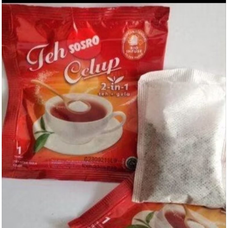 

Teh celup sosro 2in1 teh+gula