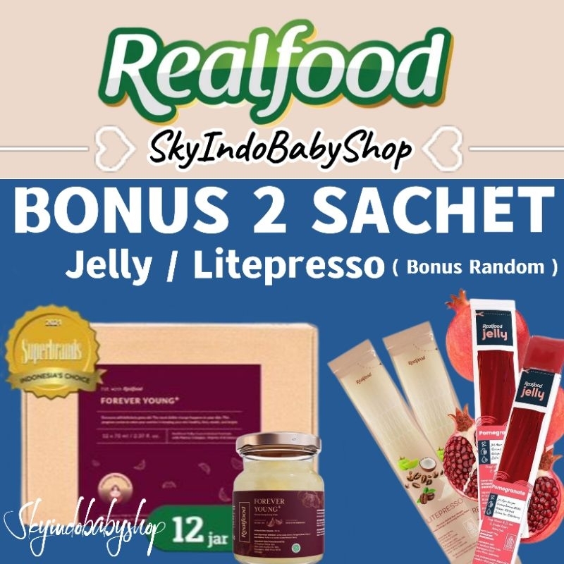 

Realfood Forever Young Plus 12 Jar Bonus 2 Sachet ( Minuman Sarang Burung Walet ) Bpom Halal