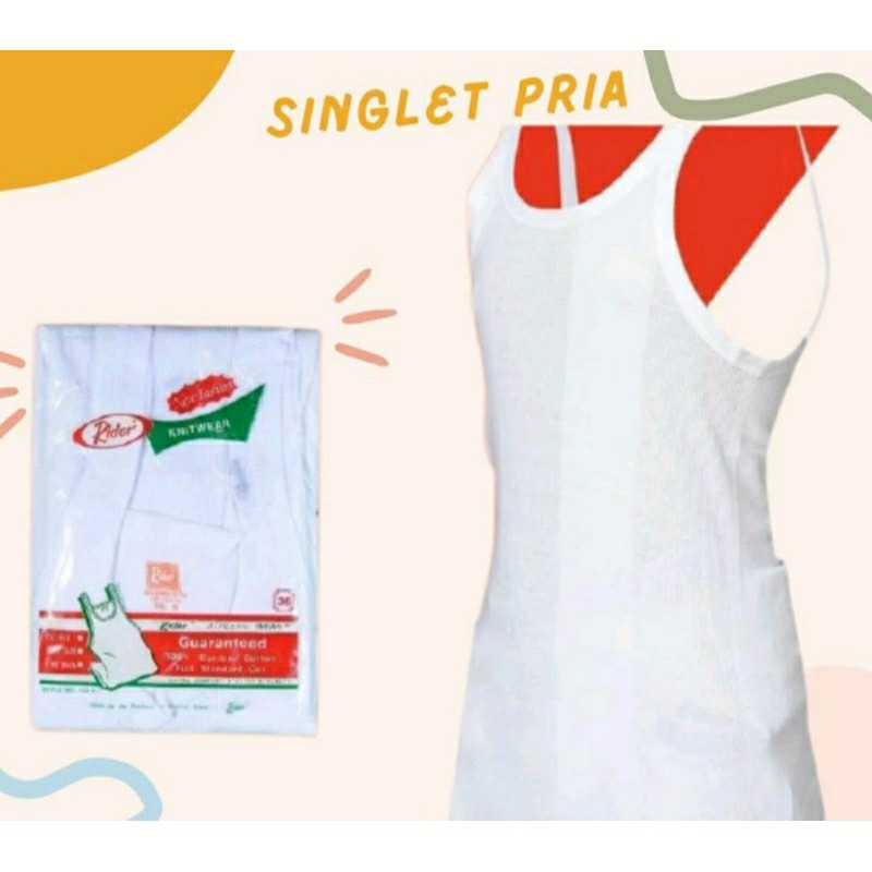 Singlet pria Rider