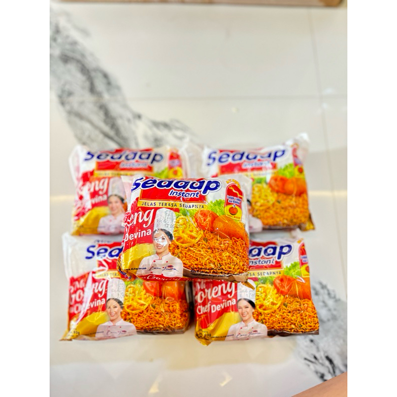 

[Isi 5 Bungkus] MIE SEDAAP GORENG ala chef Devina