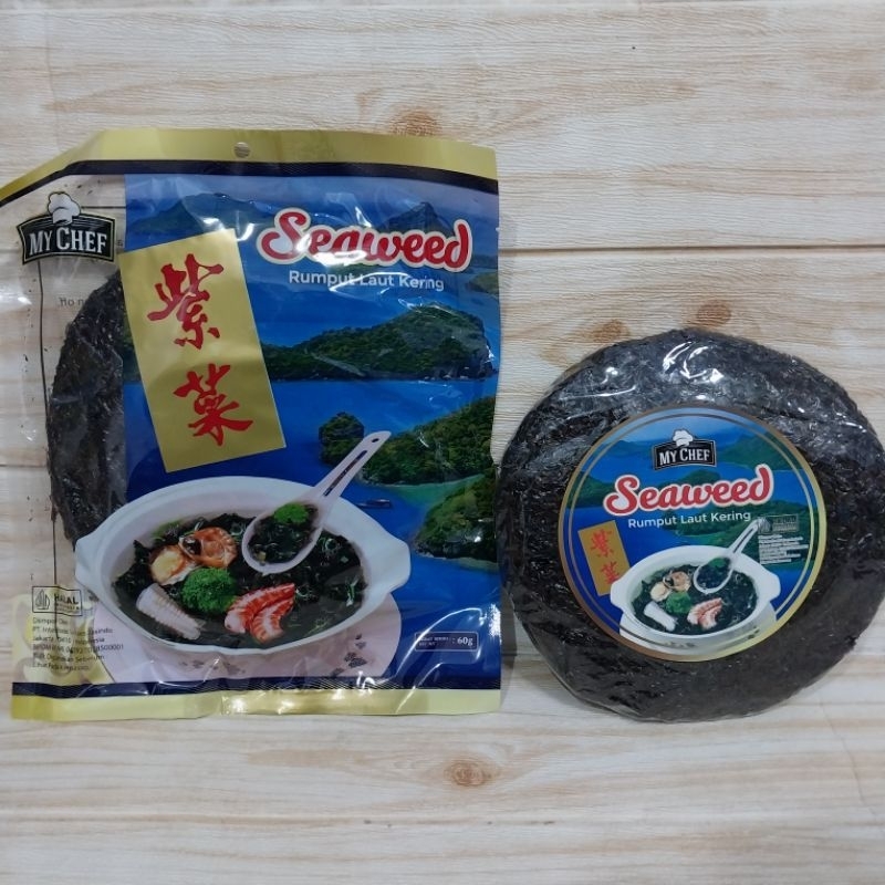 

My Chef Seaweed Rumput Laut Kering Premium / Biasa 60gr