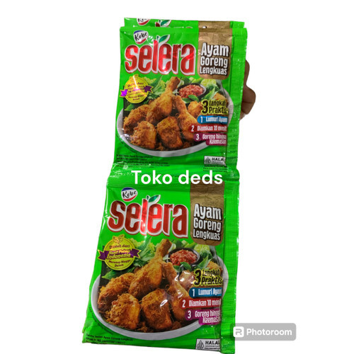 

Kobe Selera Bumbu Ayam Goreng Lengkuas 80g 1 Renceng Isi 10 Sachet