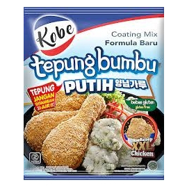 

Kobe Tepung Bumbu Putih 180gr