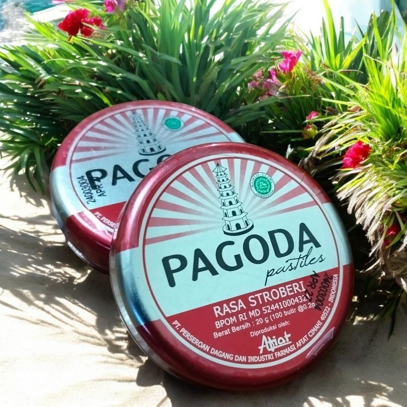 

PAGODA PASTILES STROBERI 20gr