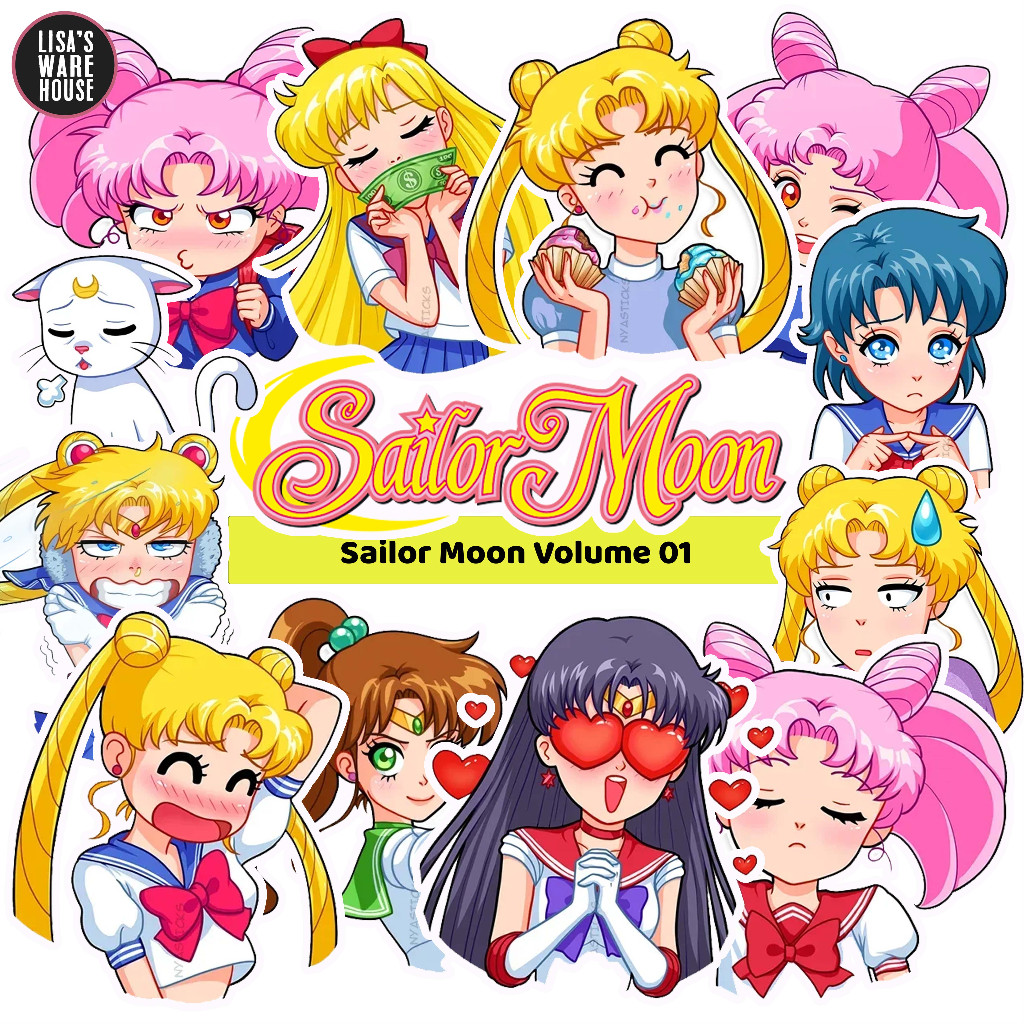 

Sticker Sailor Moon Volume 01