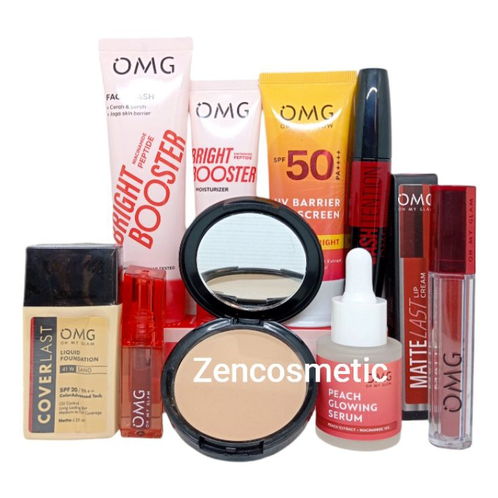 Paket OMG Oh My Glow Komplit / OMG Make Up  Lengkap Terbaru / OMG Skincare Paket Seserahan