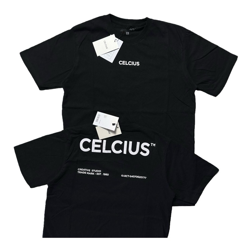 Kaos Distro Celcius Hitam (A81)
