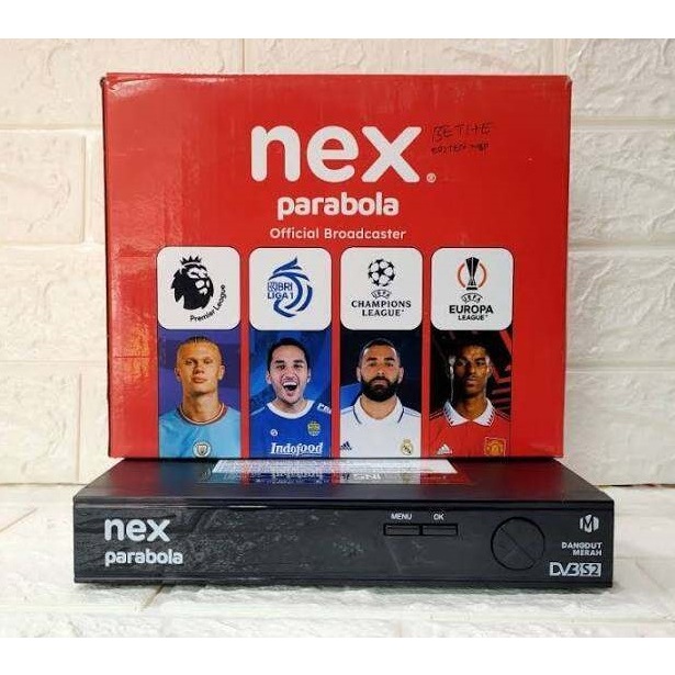 Receiver Parabola Nex Parabola Biru/Merah / Receiver Nex Parabola Nex Merah Kuband & Cband (Hybrind)
