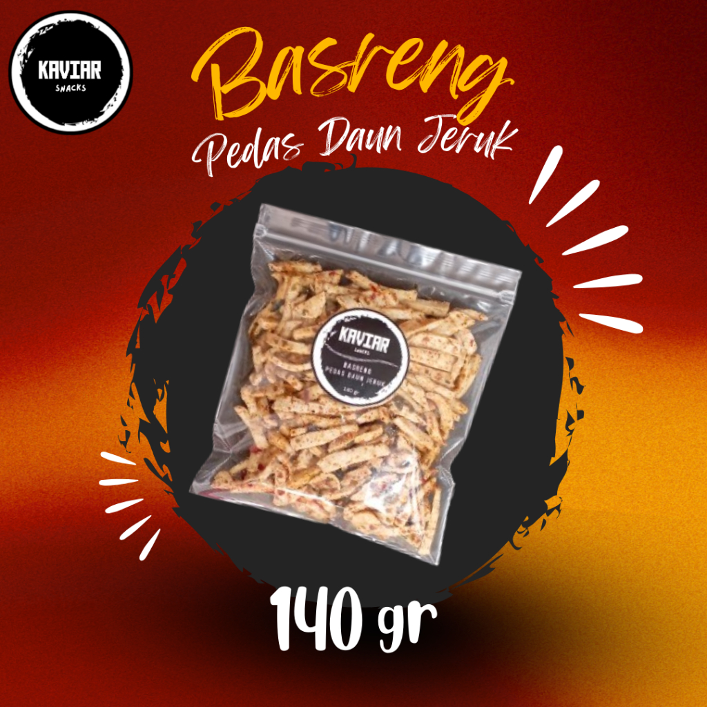 

BASRENG 140 gr ORIGINAL - ORIGINAL DAUN JERUK - PEDAS - PEDAS DAUN JERUK