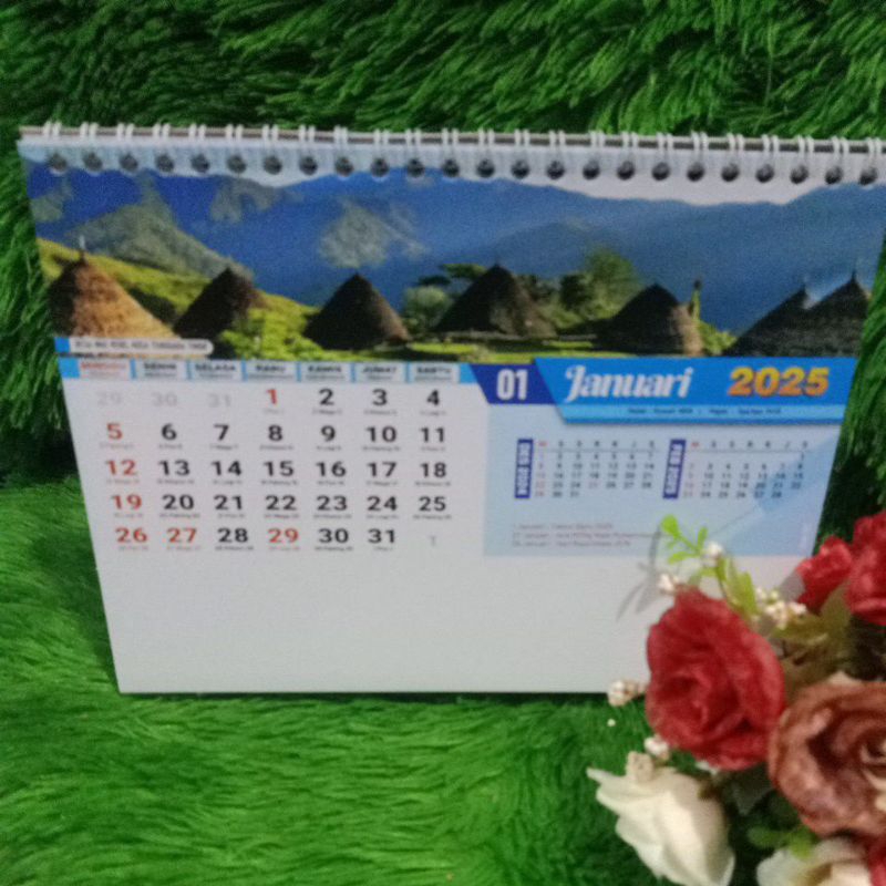 

kalender meja thn 2025