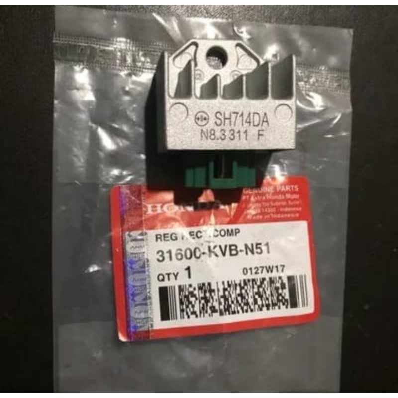 ORIGINAL AHM Kiprok Regulator Motor Honda Revo Vario 110 125 Blade Beat Fi Esp Scoopy KVB ORI Karbu 