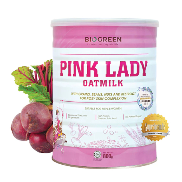 

Biogreen Pink Lady Oatmilk 800g