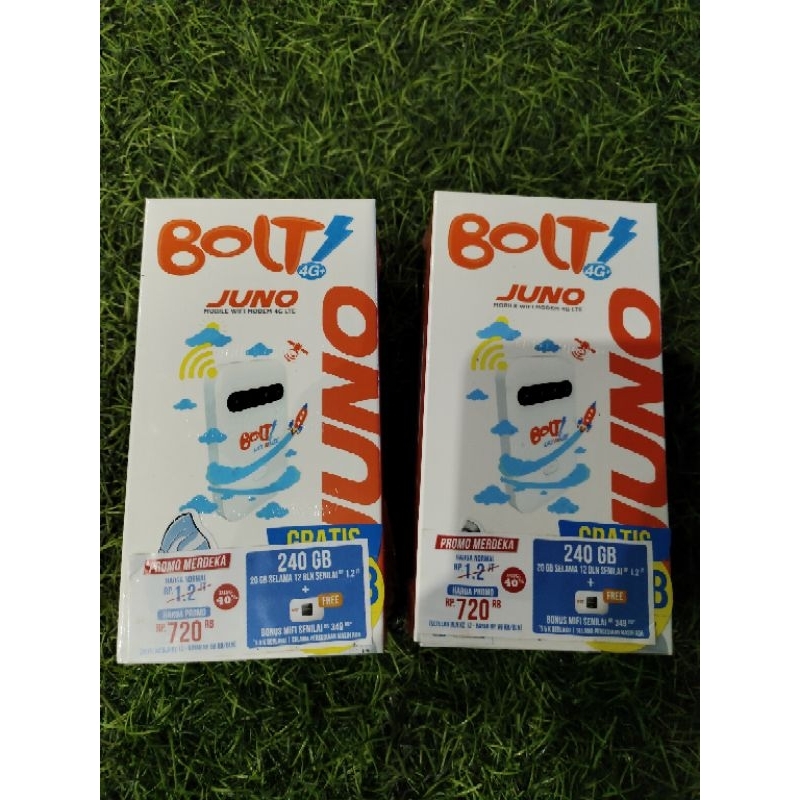 new modem wifi bolt juno 4G sudah unlock Telkomsel, by.u dan Smartfren