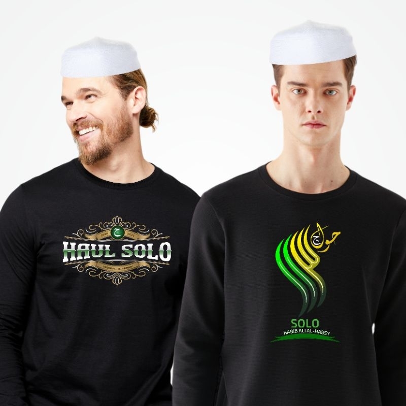 kaos haul solo 2024 lengan panjang combed 24s