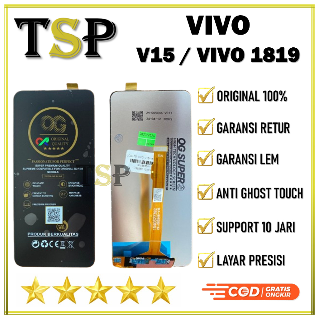 【ORIGINAL】LCD VIVO V15 / VIVO 1819 LCD TOUCHSCREEN ORIGINAL 100% ORIGINAL STANDART PABRIK