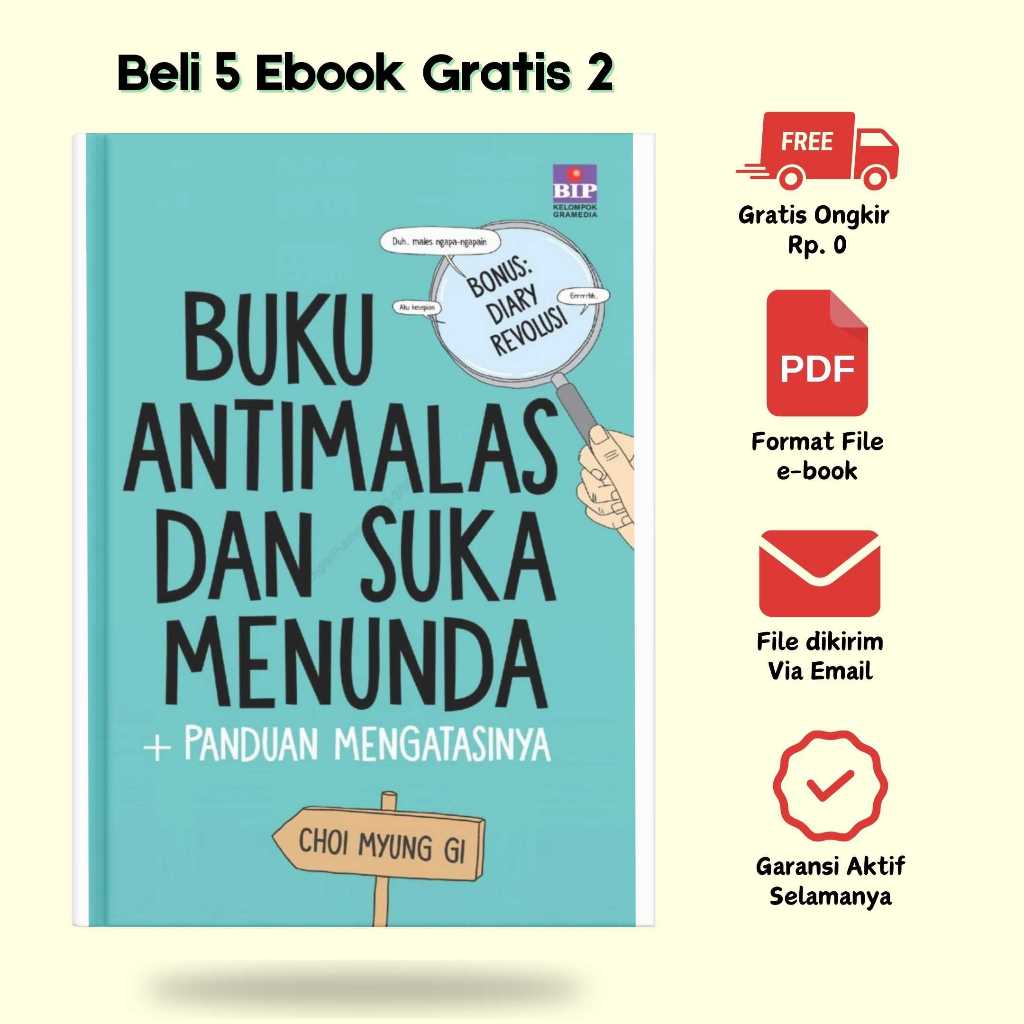 

[A-0034] BUKU ANTl MALAS & SUKA MENUNDA
