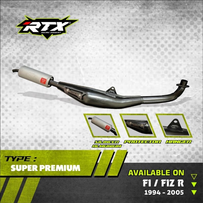 KNALPOT STANDAR RACING SUPER PREMIUM FIZR/FIZ/FORCE1 ORIGINAL RTX RACING EXHAUST
