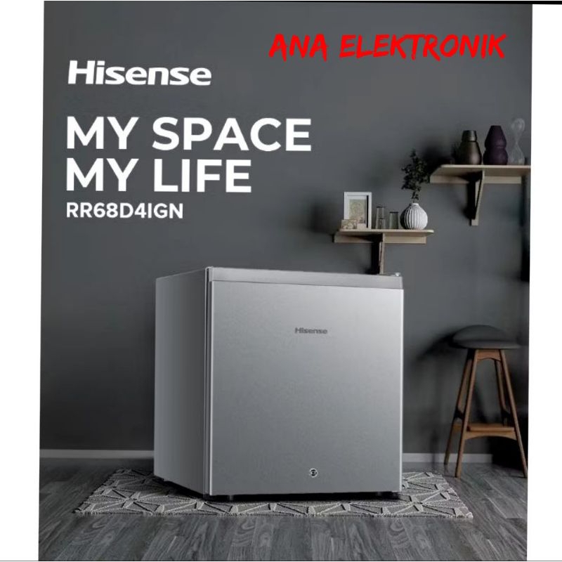HISENSE KULKAS MINI BAR  42 LITER ( BATAM )