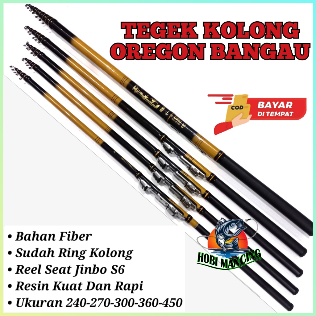 JORAN TEGEK KOLONG OREGON BANGAU 240 270 300 360 450 LENTUR KUAT