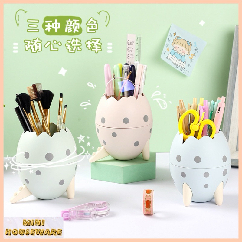 

Tempat ATK Pensil Pulpen Bulat Telur Dino Dinosaurus