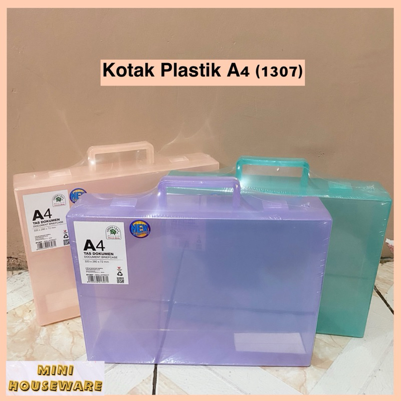 

Kotak Dokumen A4 Warna / Kotak Plastik Ukuran A4 Warna Green Leaf 1307