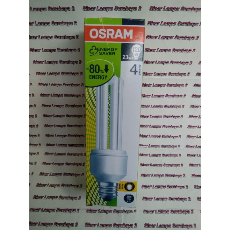Lampu 3U OSRAM 23 Watt cahaya kuning
