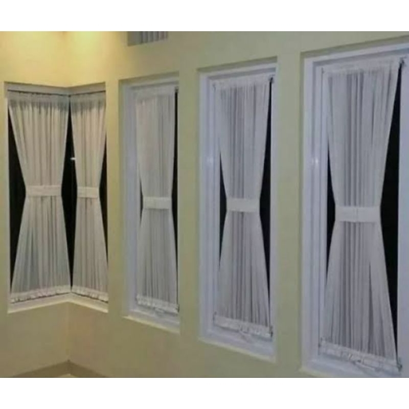 gorden jendela/gorden minimalis/vitrase kupu²