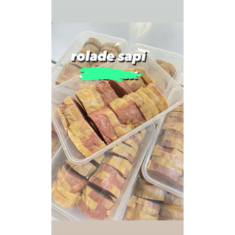 

rolade daging sapi