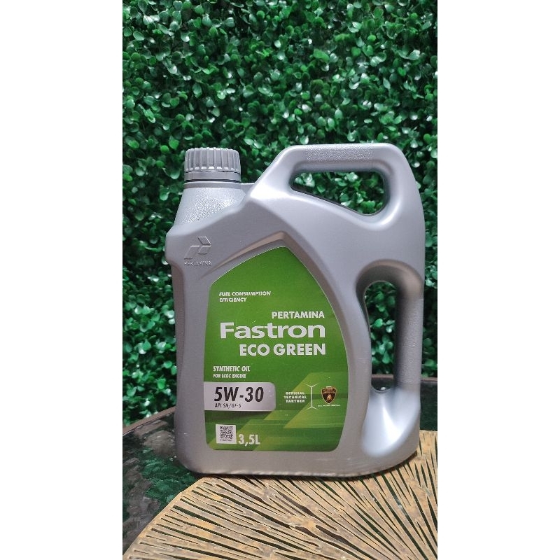 Oli Mobil LCGC Fastron Eco Green SAE 5W-30 3.5 Liter
