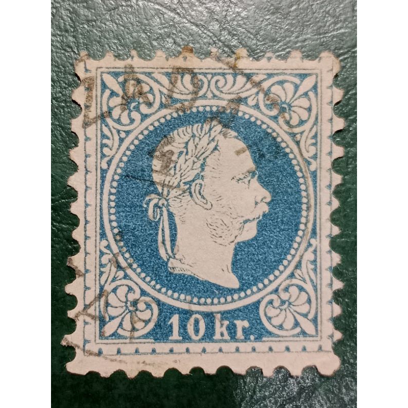 

Prangko Austria 10 Krezeur Austro Hungarian Monarchy Tahun 1867-1884 USED