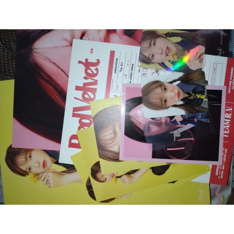 set wendy red Velvet greeting season 2023