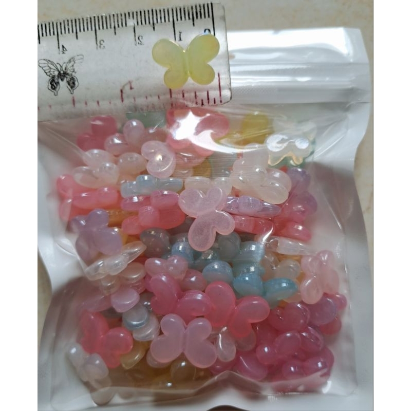 mute manik kupu jely kilap AB ecer 50gram(sa)